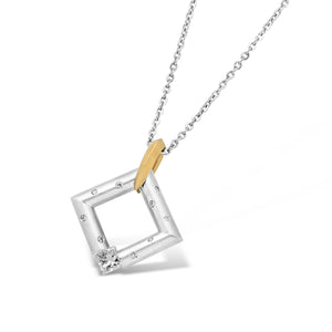 Square Pendant with Melee