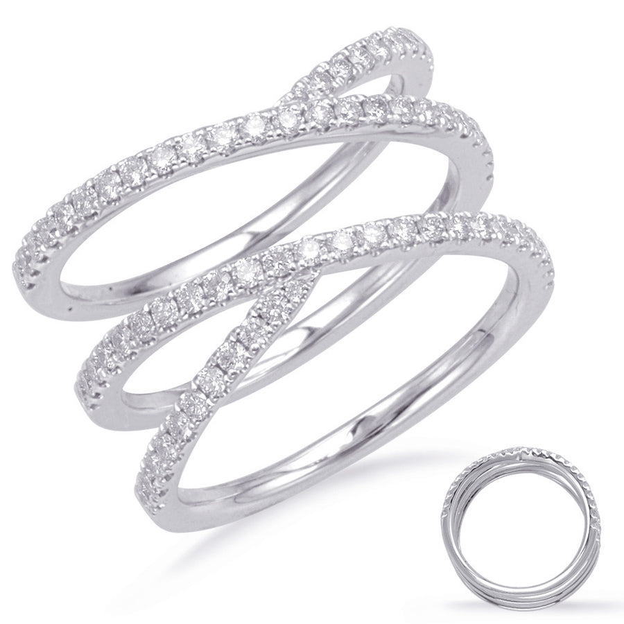 Negative Space Diamond Fashion Ring