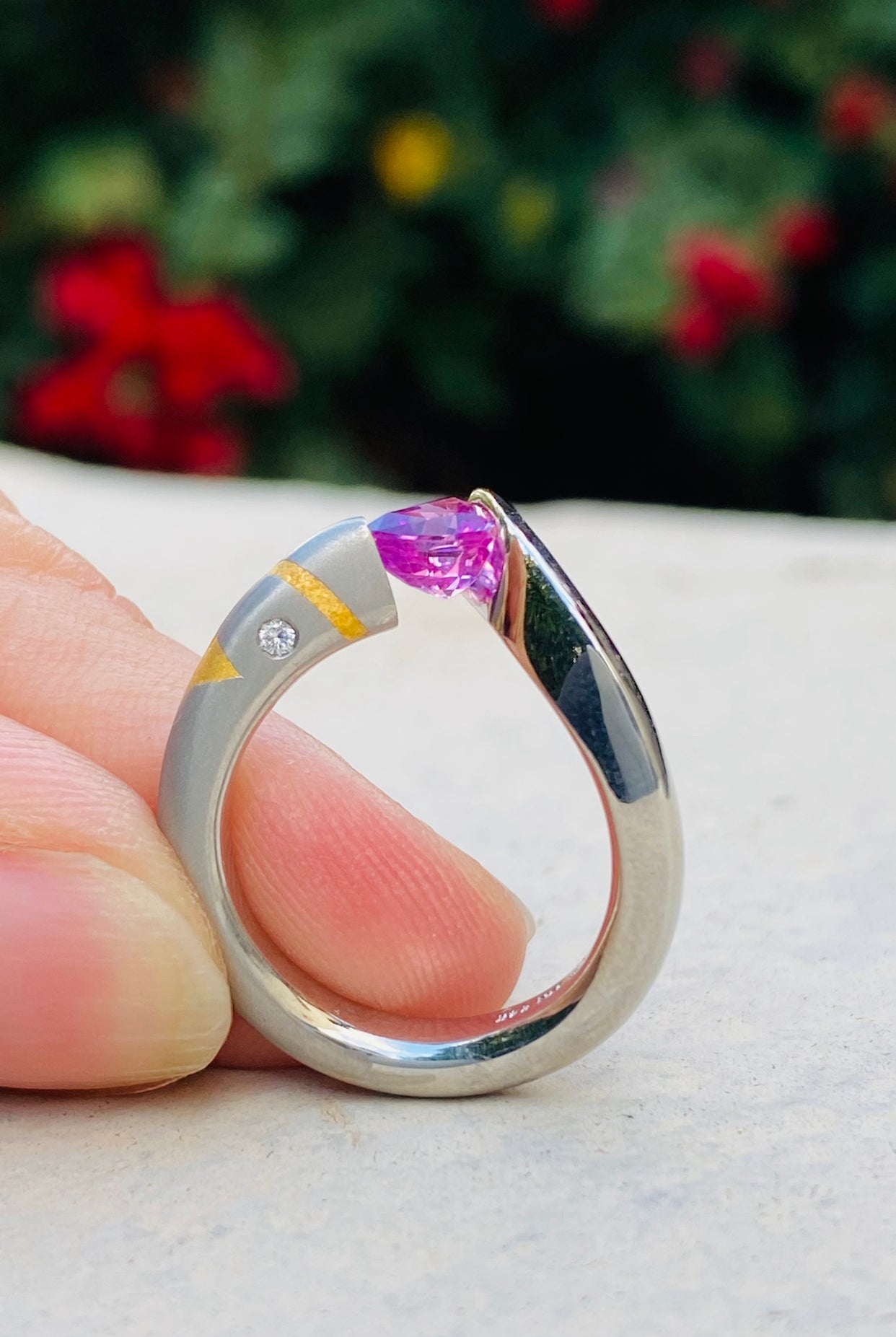 Custom Engagement Rings | Diamond & Gemstone Jewelry | Allurez | Tension  set engagement rings, Engagement ring settings, Engagement rings