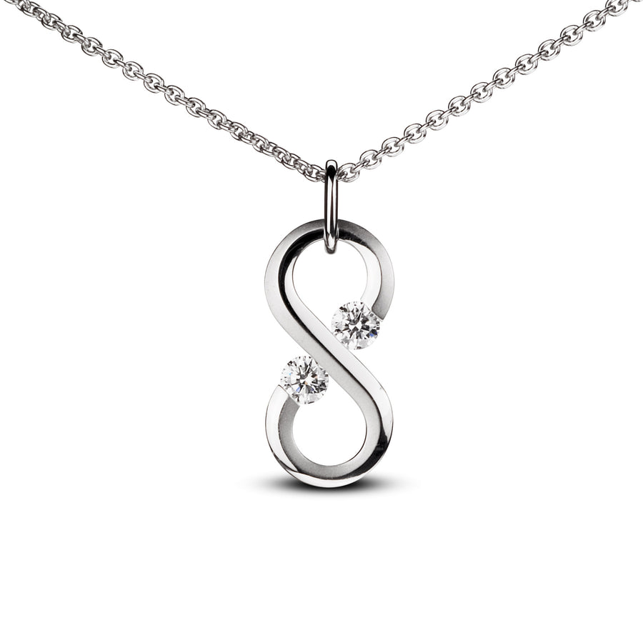 Small Vertical Infinity Pendant